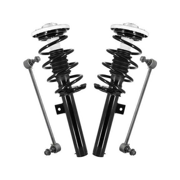 Front Strut Assembly and Sway Bar Link Kit - Compatible with 2011 - 2017 BMW X3 2012 2013 2014 2015 2016