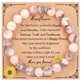 thumbnail image 2 of Top-kevin Sunflower Gift For Women, Sunflower Bracelet Jewelry Christmas Birthday Inspirational Gifts for Women Friends Daughter Niece Granddaughter Adults, 2 of 9