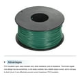 thumbnail image 3 of Uxcell 30AWG Stranded Wire Hookup 50M/164ft Green, Electrical Wire UL1007 Spool, 3 of 6