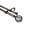 Antique Brass, variant on Crate 0.81 in. Double Curtain Rod, 120-170 in. - Antique Brass
