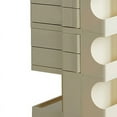 thumbnail image 4 of Table de Chevet en Plastique, Table de Chevet Roulante 3 Couches Multi-Couches Table de Chevet Roulante Véritable Excellence, 4 of 5