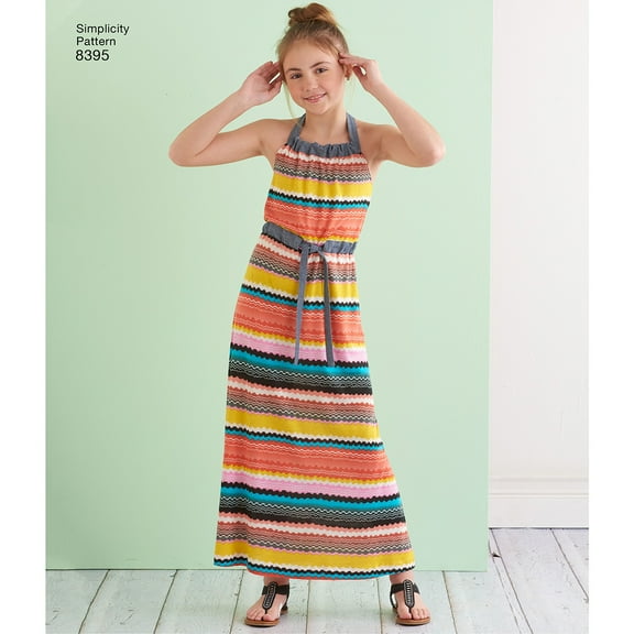 Simplicity Childs' Size 7-14 Dresses Pattern, 1 Each