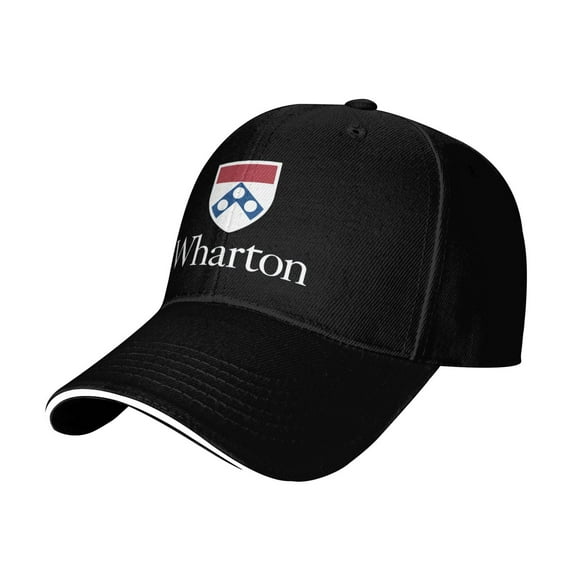 The Wharton School Casual Sandwich Baseball Cap Adjustable For Men For Women