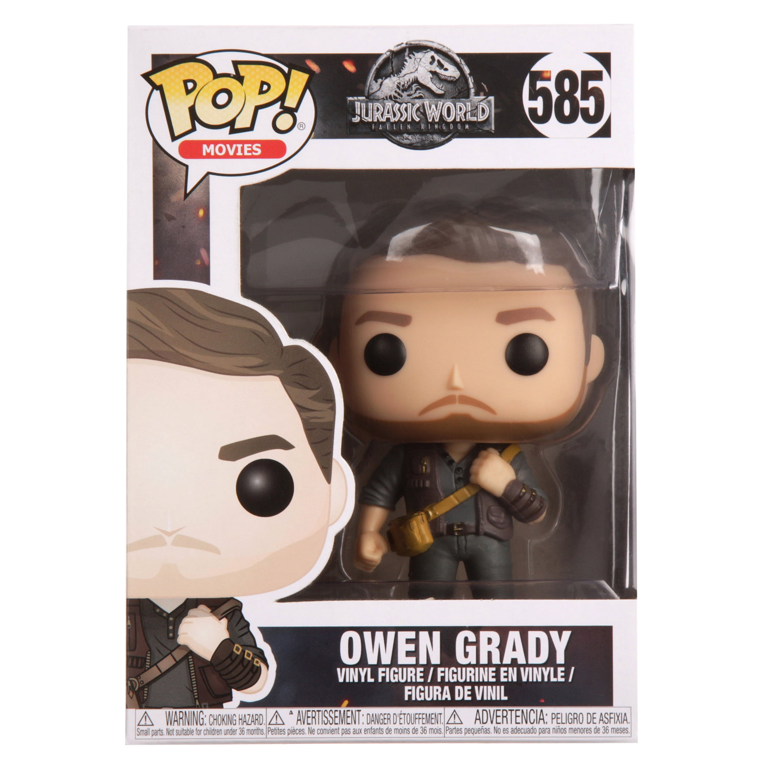 funko pop owen with baby raptor