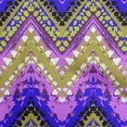 thumbnail image 1 of oneOone Viscose Jersey Purple Fabric Chevron Diy Clothing Quilting Fabric Print Fabric By Yard 60 Inch Wide, 1 of 4