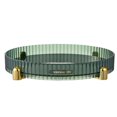 thumbnail image 1 of MesaSe Rotatable Makeup Organizer Acrylic Countertop Holder Home Storage (Green Double, 1 of 9