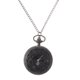 thumbnail image 1 of Reloj de bolsillo antiguo vintage con engranajes huecos, collar con colgante y cadena., 1 of 5
