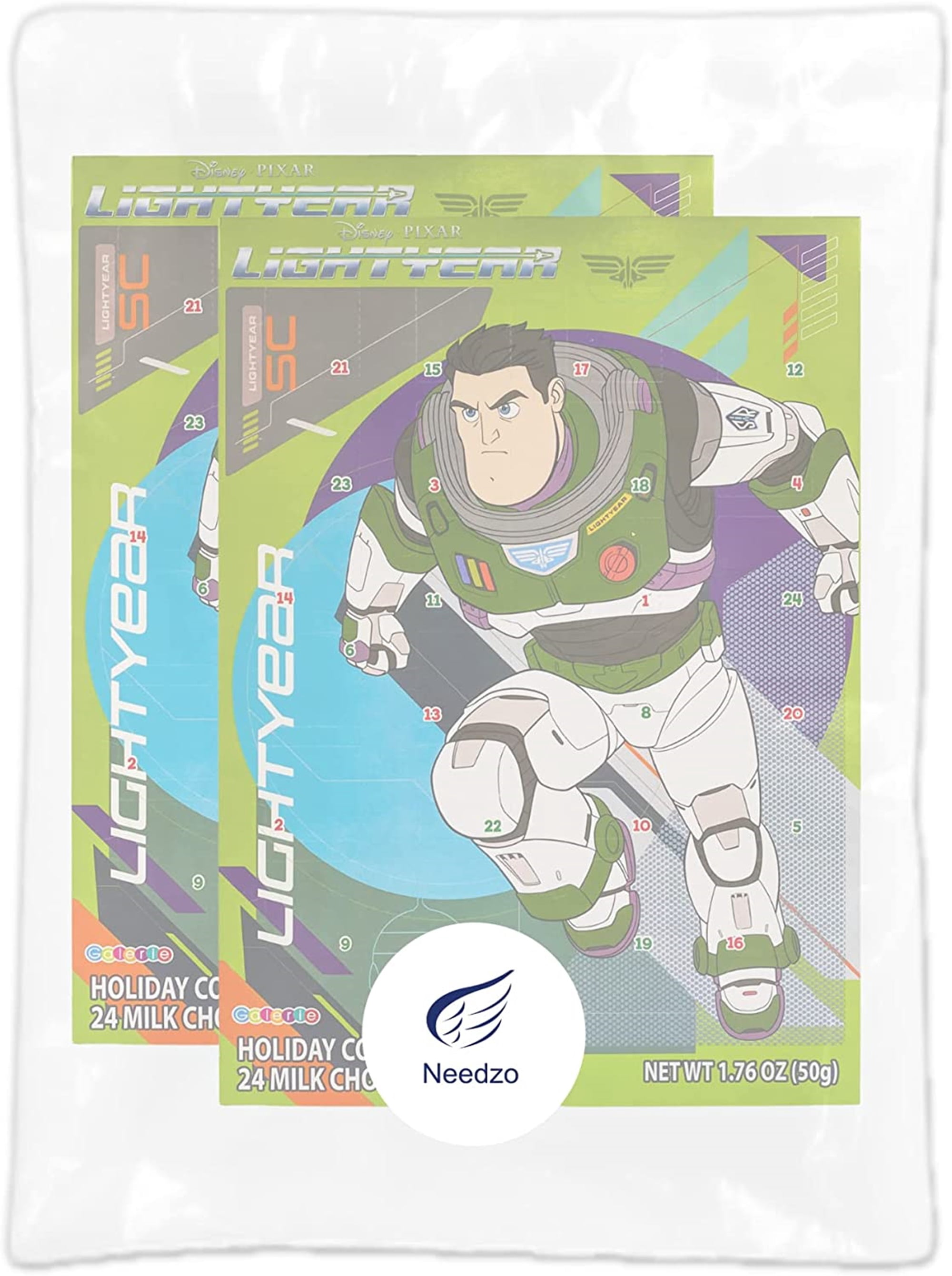 Buzz Lightyear Christmas Countdown Calendar Set, 2022 Advent Calendars for  Kids with 24 Milk Chocolate Candy Pieces, Pack of 2, 1.76 Ounces -  Walmart.com