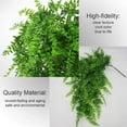 thumbnail image 5 of 4 pcs Artificial Hanging Plants- Fake Green Leaves Decoration, Faux Foliage Greenery Home Decor, 5 of 9