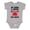 AC-Heather Grey, variant on Nana and Poppop Love Me Crab Boys or Girls Baby Bodysuit