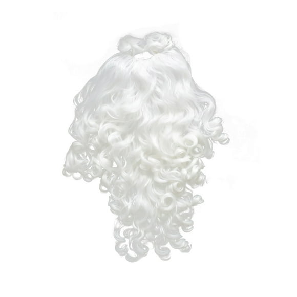 ITFABS Christmas Santa Wig Beard Set, Santa Claus Role Cosplay Wigs