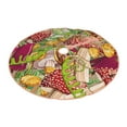 thumbnail image 2 of Bingfone Christmas Tree Skirt Mat Christmas Decoration Interior 48"-Mushrooms And Leaves, 2 of 8