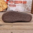 thumbnail image 6 of Summer Cushionaire Sandals For Women Casual Solid Color Round Toe Lace-Up Wedge Heel Mules Half Slippers Khaki Sandals For Women Size 7, 6 of 9
