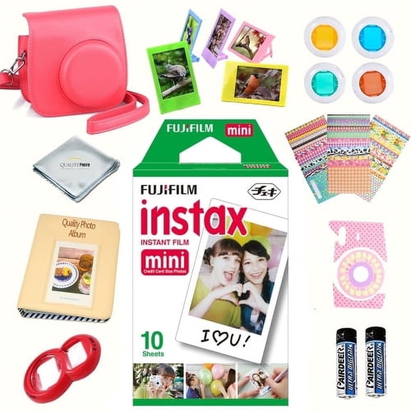 FUJIFILM FILMBDELUXERSP Film Accessories, Red, 10 Per Pack