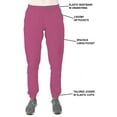 thumbnail image 4 of Women's Medical Nursing Jogger Scrub Set GT 4FLEX Top and Pant, 4 of 7