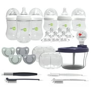 Avima Anti-Colic Baby Bottle Newborn Starter Set, 22 Piece Set, Includes Nipples & Pacifiers