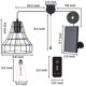 thumbnail image 4 of Yumamei Luces Solares Colgantes Con Energía Solar Para Cobertizo Con Cable De Tracción Y Control Remoto Para Exteriores, Interiores, Luces Solares Para Cenador Con Panel Solar Ajustable Para Patio, Ba, 4 of 5