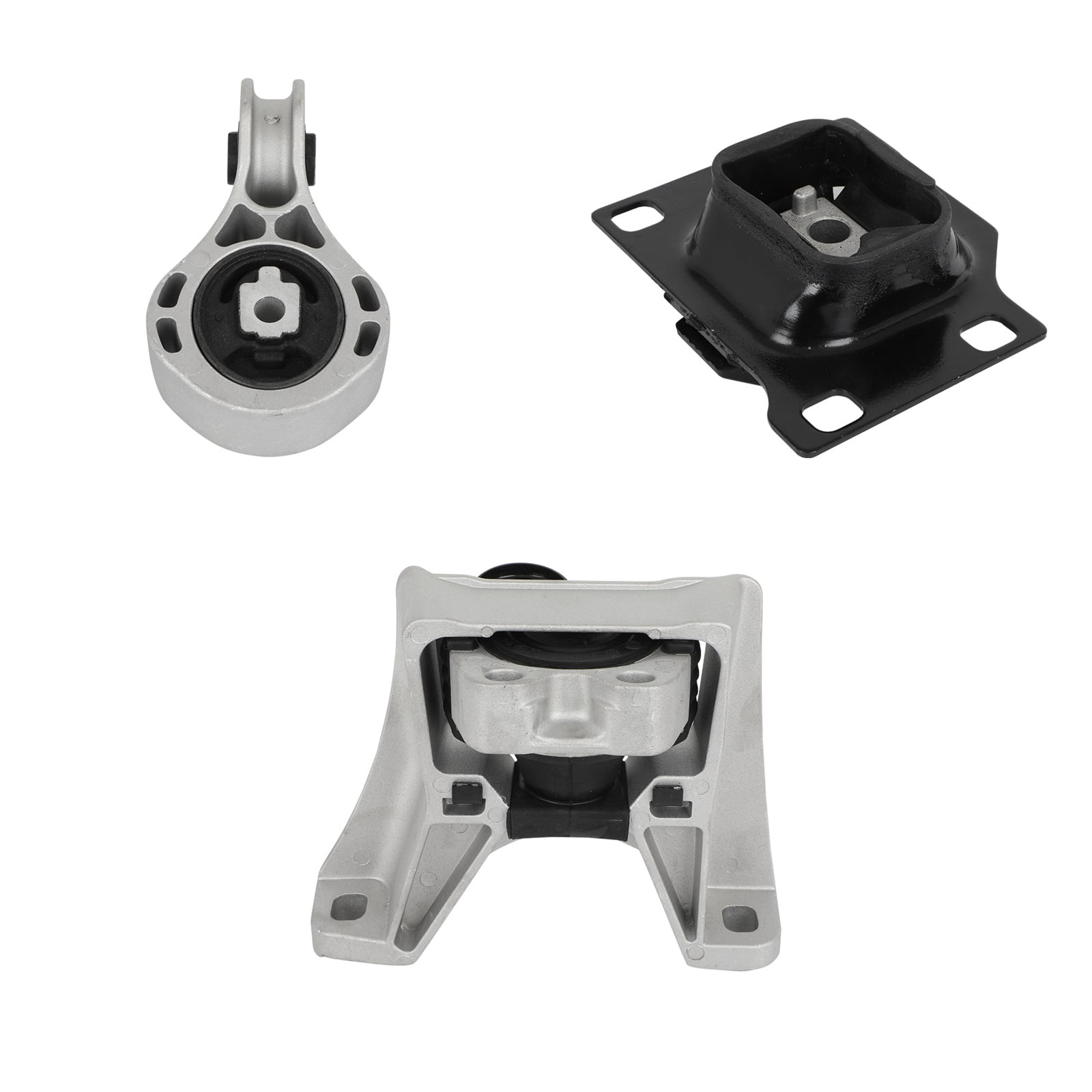 ECCPP Engine Motor Mount Transmission Mount and Torque Strut Mount Set Fit For Ford Focus 2008 2009 2010 2011, Automatic Transmission A5322 A2986 A5495