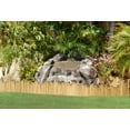 thumbnail image 3 of Backyard X-Scapes Natural Bamboo Border Edging for Garden Landscaping - 96" L x 12" H x 1" D (2-Pack), 3 of 5