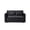 Black, variant on Dark Gray Velvet 2-Seater Pull-Out Sleeper Sofa Bed for Living Room, 54 Convertible Sofa with Adjustable Backrest