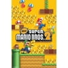 New Super Mario Bros 2 Luigi NES Nintendo 3DS Video Game Poster - 12x18 inch