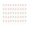thumbnail image 1 of 50 Pcs Ornement Champignon Réaliste Festif Décoratif Mini Champignon Rouge pour Fête, 1 of 10