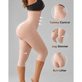 thumbnail image 3 of Women Slimming Anti Cellulite Compression Leggings Leg Shaper High Waist Capris, 3 of 6