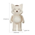 thumbnail image 3 of xpbceshi Today Deal Bluetooth Speaker Puss Styling Bluetooth 5.2 Heavy Bass Stereo Surround Sound Mini Portable Speaker Large Capacity Lithium Battery Multifunction Button Hd Call, 3 of 8