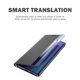 thumbnail image 5 of Compatible with Samsung Galaxy S21 FE Visible Window Phone Case Drop-Proof Leather Protective Case with Bracket, 5 of 5