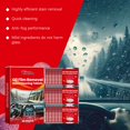 thumbnail image 4 of Tabletas Efervescentes Homonth para Limpieza de Parabrisas de Auto, Limpiador de Cristales para Visibilidad contra Lluvia y Niebla, Kit de 30 Piezas para Cuidado Automotriz, 4 of 6