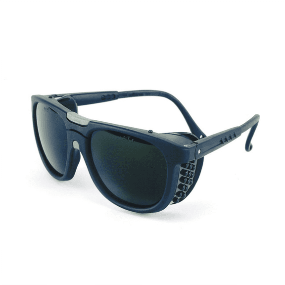 Sellstrom Safety Glasses - B5 Series - Shade 5 IR Lens - Black Frame - Hard Coated - Black Side Shield