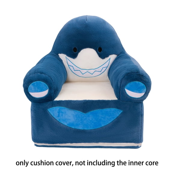 Folding Children'S Sofa Backrest Armchair 2 In 1 Folding Children'S Sofa Cute Cartoon Lazy Sofa Baby Chairs Comfy Foldable Couch & Reading Chair Without Padding or Padding Core Sofa Cover Happy 2026!