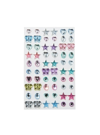 Stick-On Earrings Sticker for Sale by GreasyGerbil