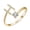#08, variant on Exquisite Fashion 26 English Alphabet Style Ring Letter Fashion Copper Ring