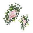 thumbnail image 4 of 2 piezas de flores de arco de boda, arreglo floral, guirnalda de flores artificiales para vacaciones, 4 of 9