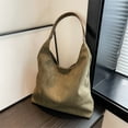 thumbnail image 6 of kkbbma Under $1 Tote Bags For Women - Tote Bags For Women Work Bags Suede Slouchy Bag Handbag Office Tote Handbag Brown Suede Bag Tote Bag For Women Suede Shoulder Bag For Work Handle, 6 of 6