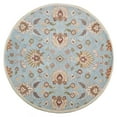 thumbnail image 2 of Rugsotic Carpets Hand Tufted Wool Eco-Friendly Area Rugs - 8'x8', Round, Light Blue, Modern Contemporary Design, High Pile Handmade Anti Skid Rugs for Living Room, Bed Room (K00660), 2 of 6