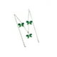 thumbnail image 3 of COLLAR DE MARIPOSA VERDE DE PLATA Y ARETES, 3 of 4