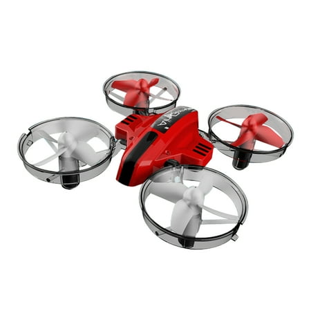 Mini Quadcopter for Kids 2.4G 4CH RC Quadcopter with Altitude Hold Headless Mode One Key Take off Landing Nano Quadcopter for Beginners Flying Training, Red