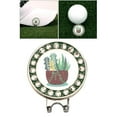 thumbnail image 1 of Zinc Alloy Golf Ball Markers Training Putting Alignment Aiming Aids Keepsake Training Aids Golf Hat Clip Anti-rust Putt Sign F, 1 of 9