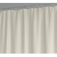 Mainstays Blue and Ivory Colorblock Printed Shower Curtain, 72” x 70 ...