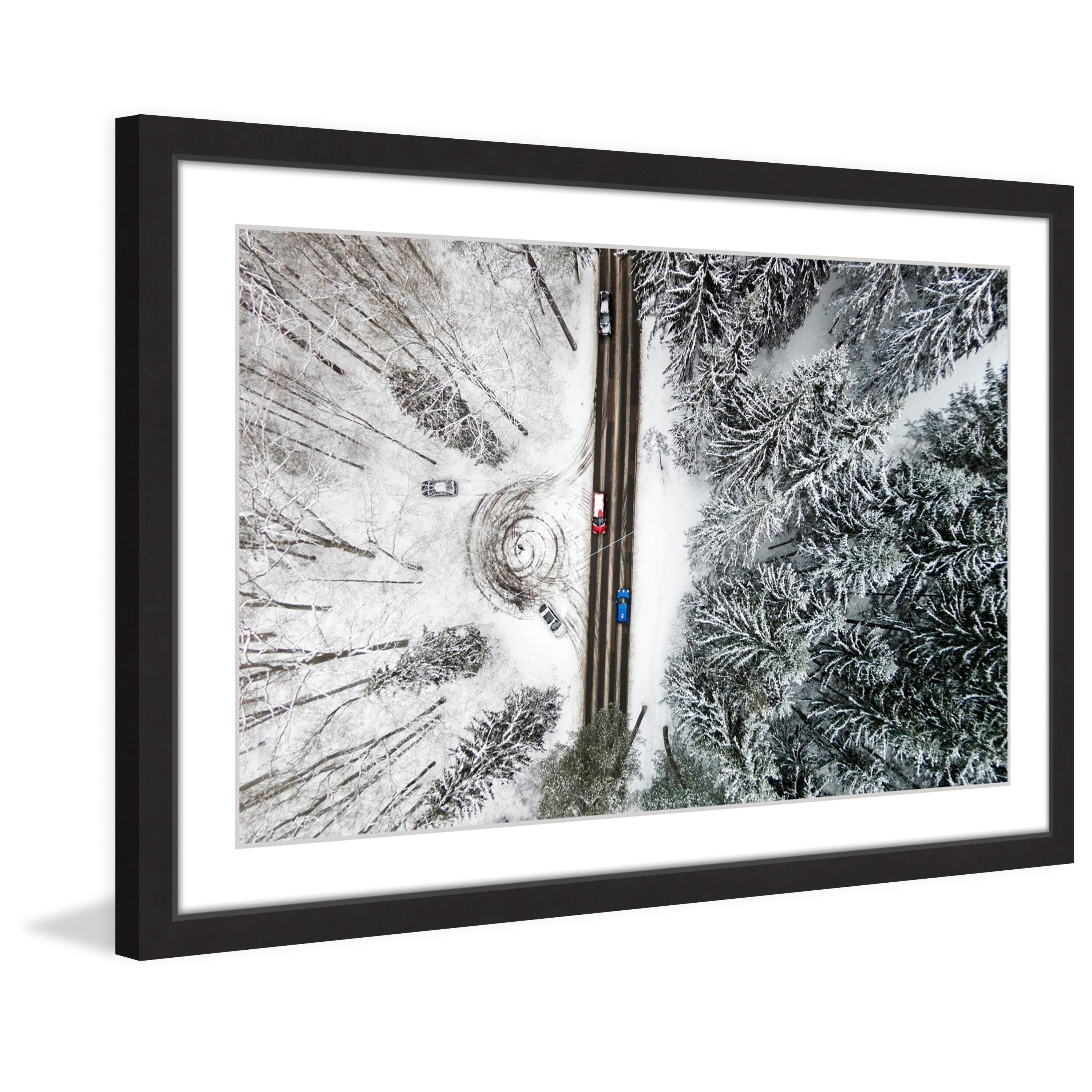 Marmont Hill Frozen Printed Scenic & Landscapes Framed Photographic Art, by Karolis Janulis