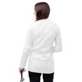 thumbnail image 2 of Bata De Laboratorio Elástica Universal Adar Para Mujer - Bata De Laboratorio Con Cintura Con Lengüeta De 28" - 3300 - Blanco - S, 2 of 5