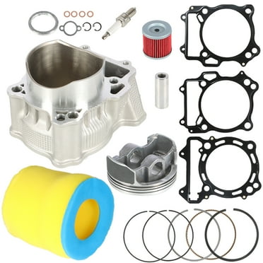 munirater 3.7 inch 434cc Big Bore Cylinder Piston Gasket Kit Set Replacement for Suzuki DRZ 400 2000-2015