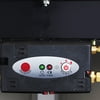 Lava Heat Italia 2G Liquid Propane Gas Patio Heater with Remote Control, Hammered Black Finish