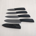 thumbnail image 4 of Cqxid Cutter Under $15 Ceramic Black Set 3456 Inch + Planer 5 Piece White Box Black Ceramic Set, 4 of 7