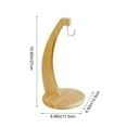thumbnail image 3 of Rirozkan Banana Hanger, Metal Fruit Storage Holder, Countertop Banana Stand, Kitchen Organizer for Counter Table and Pantry Storage, Brown, 3 of 6