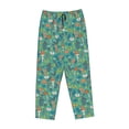 thumbnail image 4 of Haiem Mushrooms and Flowers Women's Pajama Pants Ultra Lightweight Pjs Bottoms Sleepwear Bottom Pants With Pocket Drawstring-Small, 4 of 9