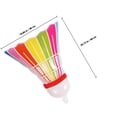 thumbnail image 2 of FONDOTIN 4Pcs Badminton Balloon Decorations Multi Color for Festival Birthday and Sports Event Parties, 2 of 7