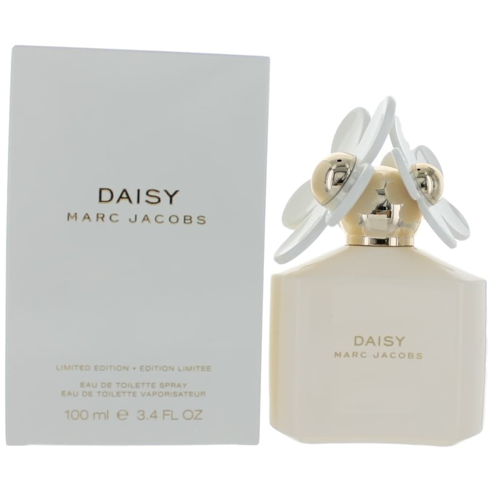 Vervorming vervormen Denk vooruit Daisy by Marc Jacobs for Women 3.4 oz Eau de Toilette White Limited Edition  - Walmart.com